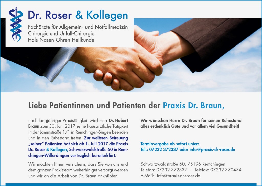 Anz.Gbl._Dr. Roser »Dr. Braun«_190x135_RZ.indd